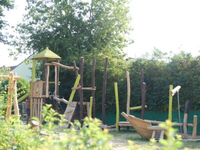 Kletterpark auf dem Campingplatz Lotsenhaus